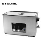 SUS304 Tank 20L Parts Ultrasonic Cleaner 400W With Drain Valve And Thermostat Sensor
